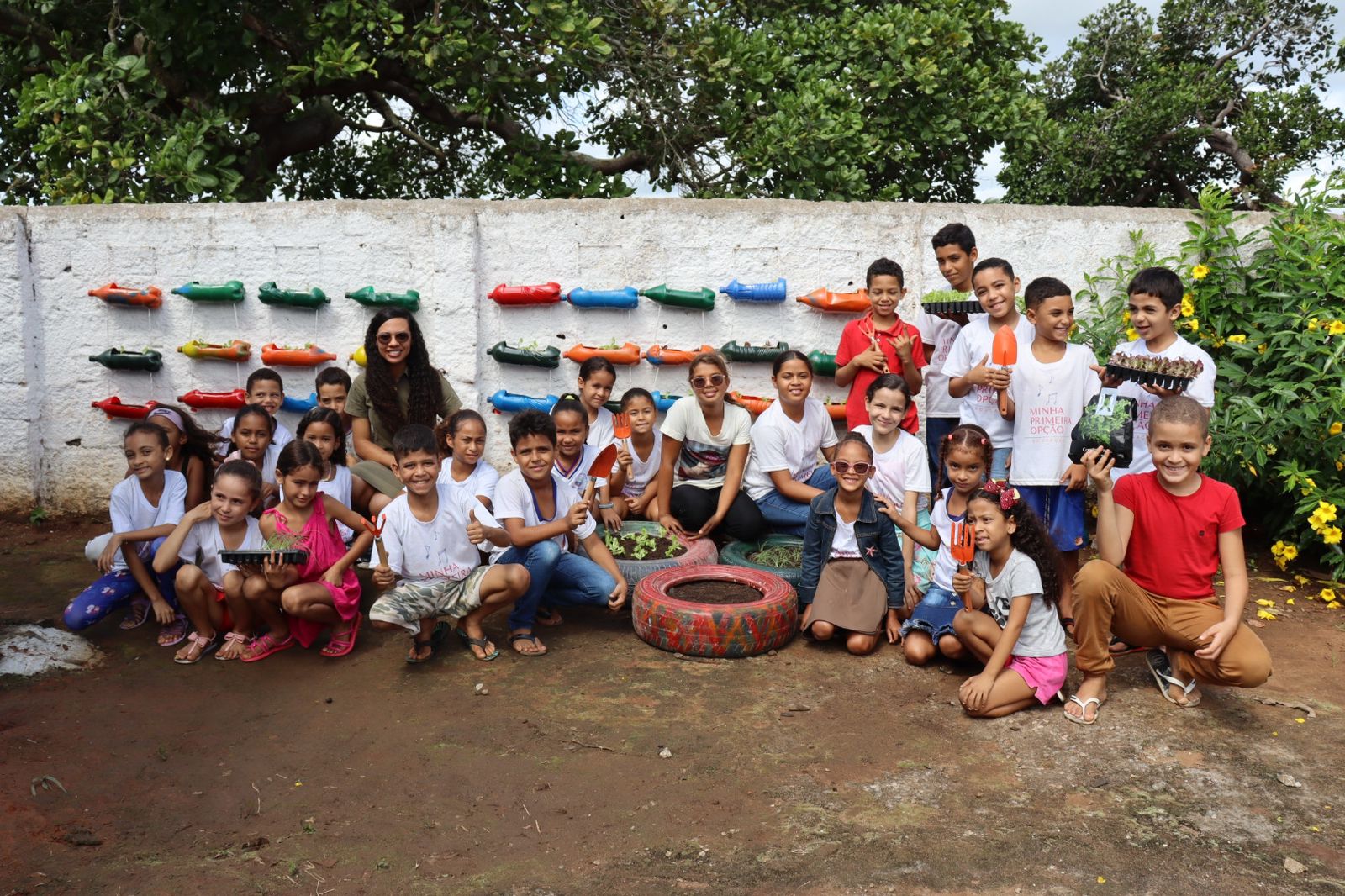 CEDILI realiza ‘Dia Verde’ com crianças de escola municipal localizada na zona rural de Lagoa de Itaenga