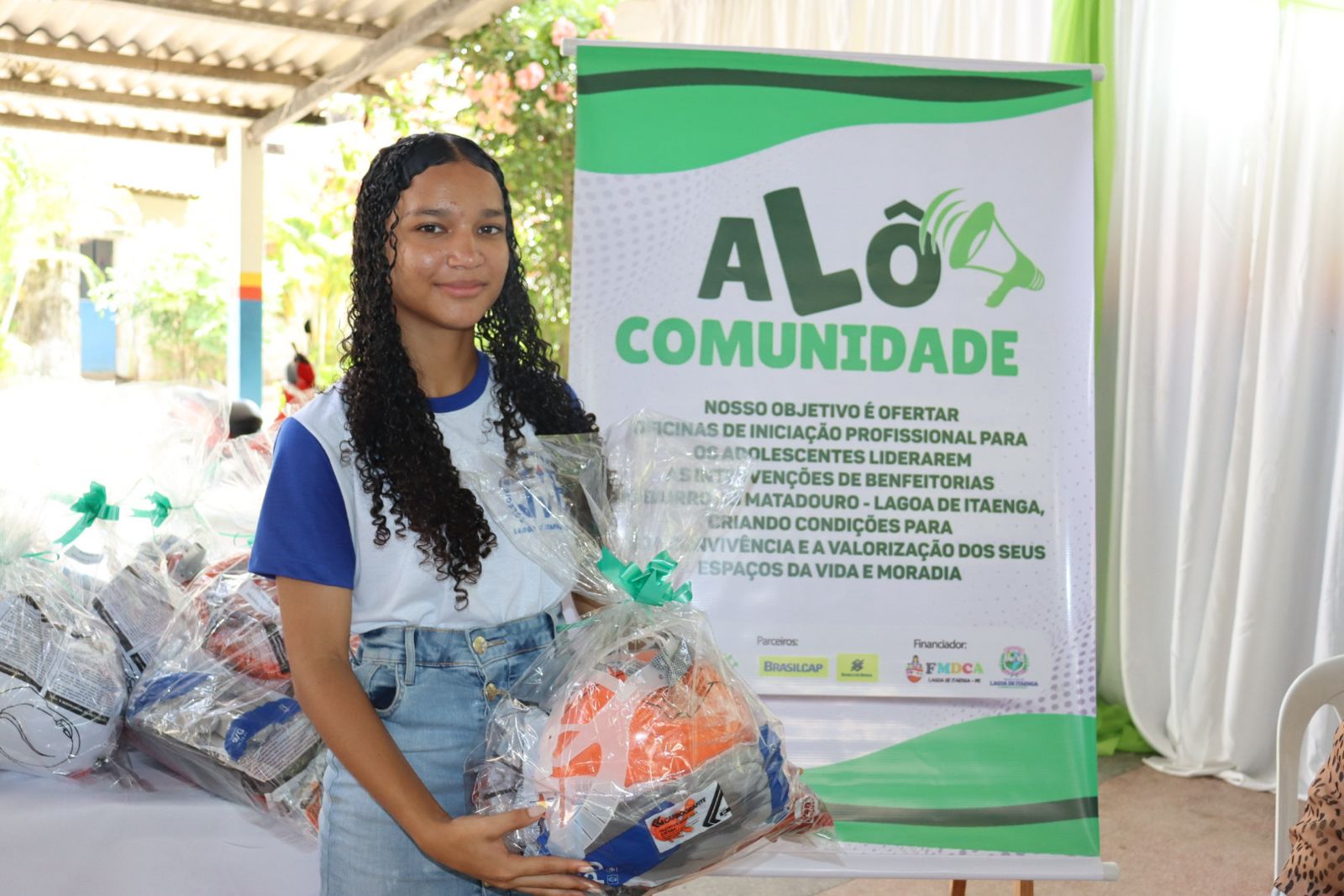 Cedili capacita jovens que vão ajudar na reurbanização de comunidade