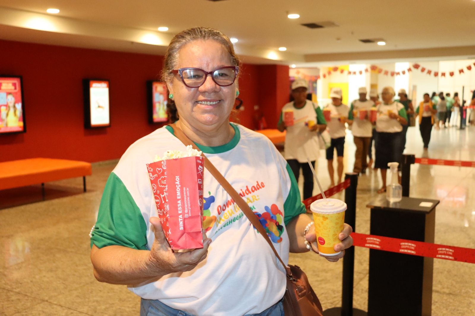 Cedili promove sessão de cinema para idosos