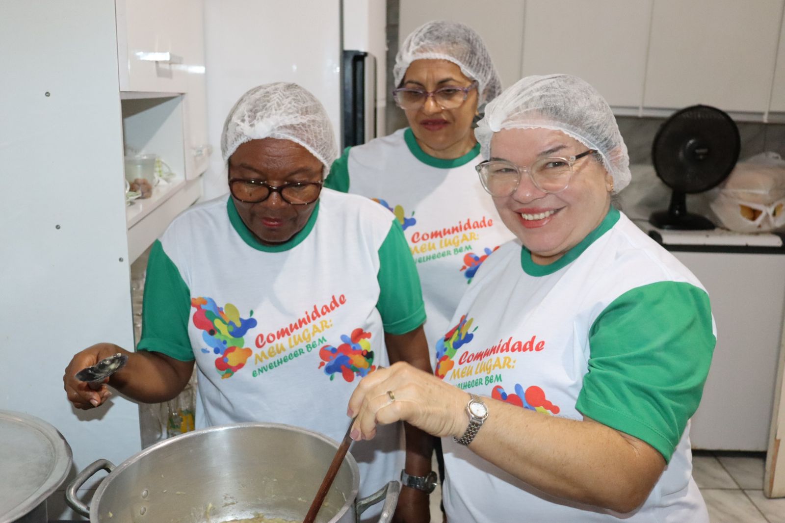 Cedili realiza oficina de alimentação saudável com idosos do Projeto Comunidade Meu Lugar