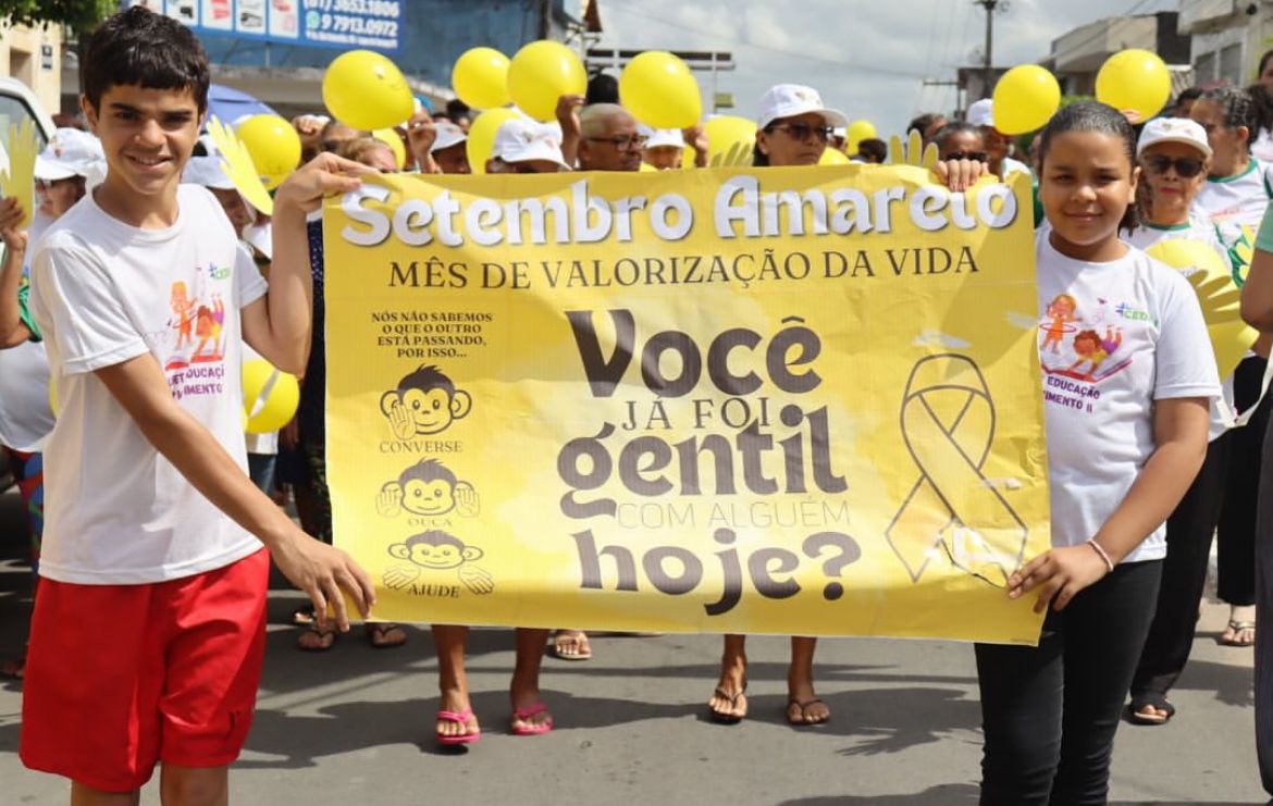 Entre os dias 18 e 19 o Cedili realizou ações em alusão ao Setembro Amarelo