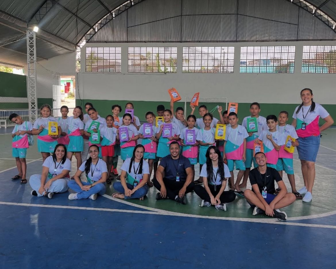 Projeto Educação em Movimento promove oficina recreativa as crianças beneficiárias