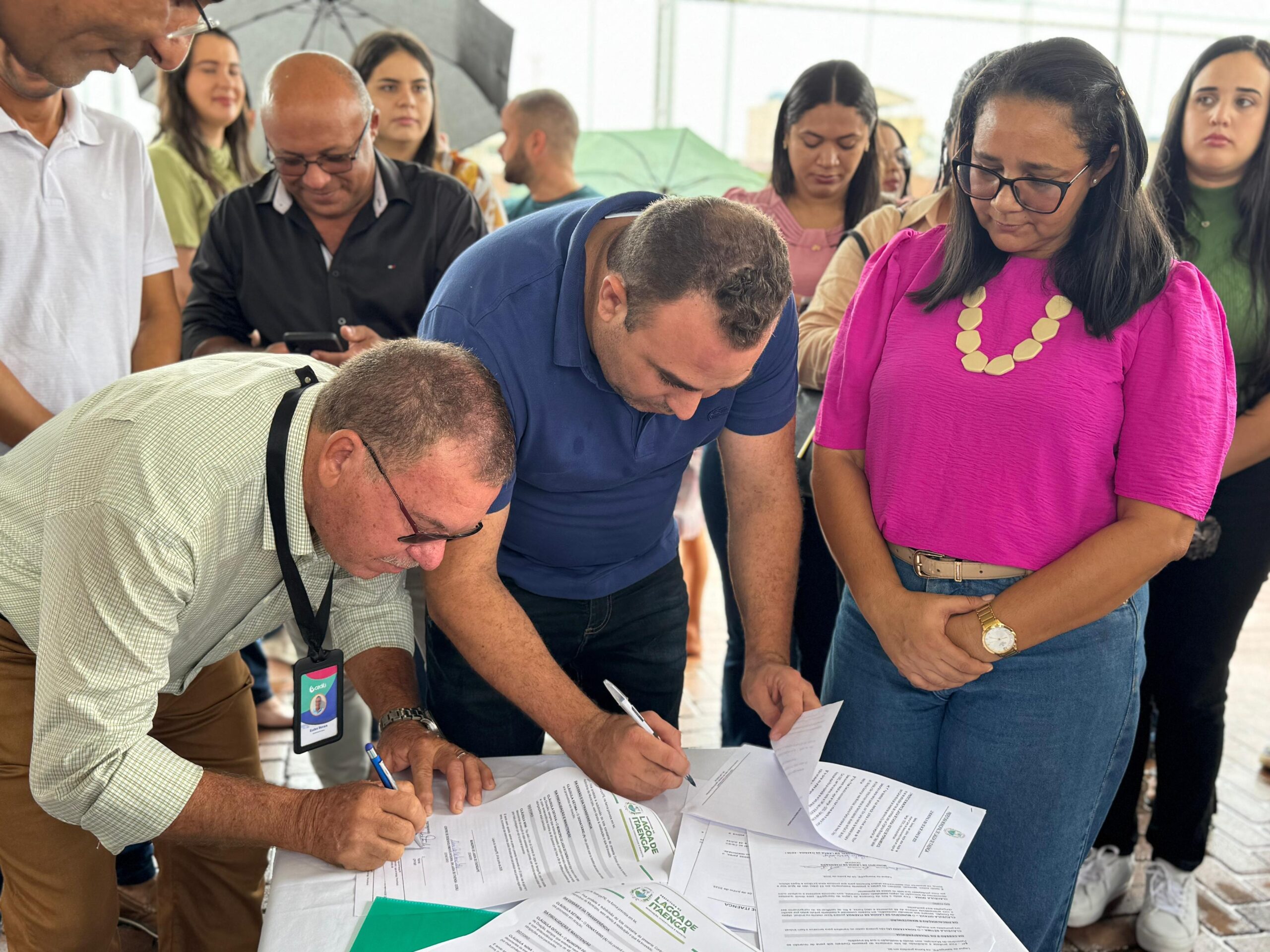 CEDILI recebe doação de terreno para construção de Centro de Natação