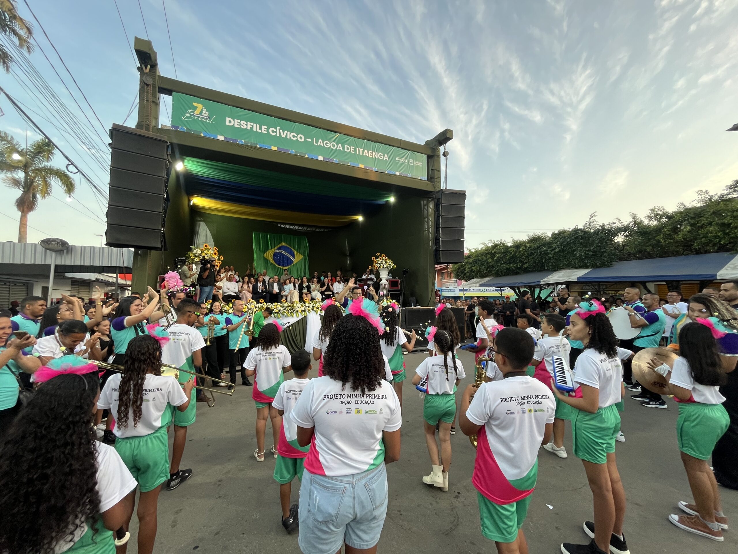 CEDILI participa de desfile cívico de Lagoa de Itaenga