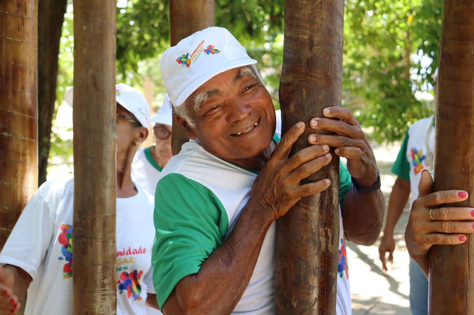 Projeto Comunidade Meu Lugar – Envelhecer Bem realiza oficina de lazer com idosos beneficiários