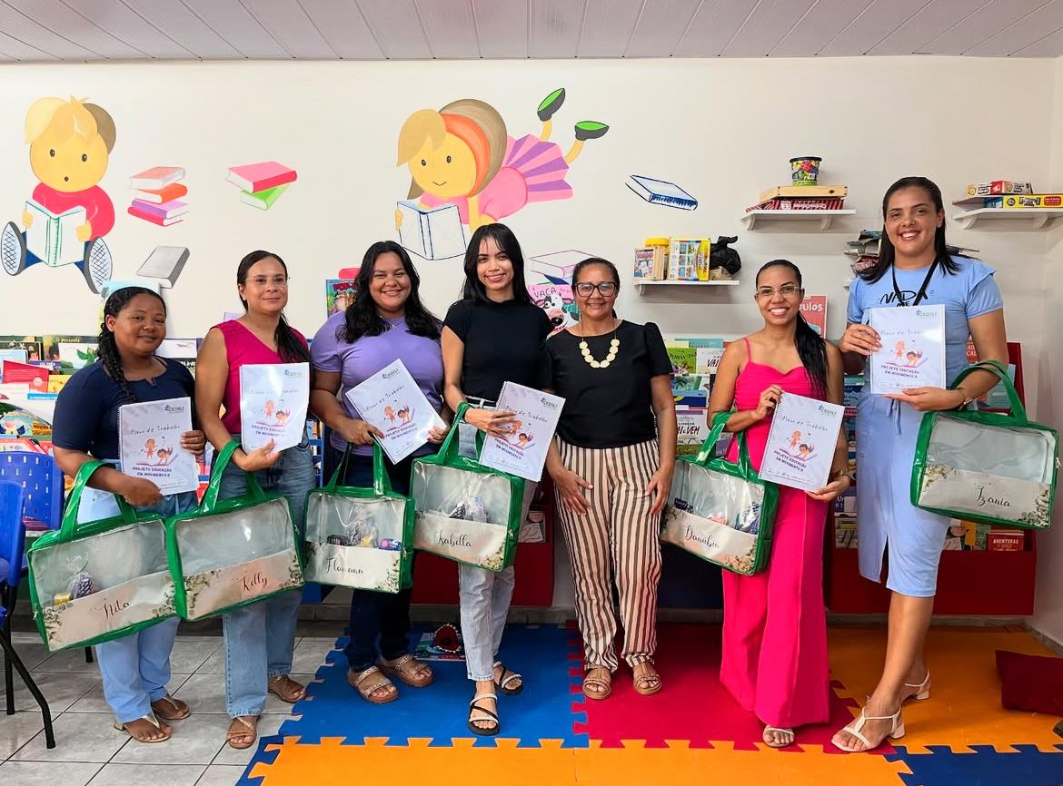 CEDILI realiza formação inicial com a equipe técnica do Projeto Educação em Movimento (ano III)