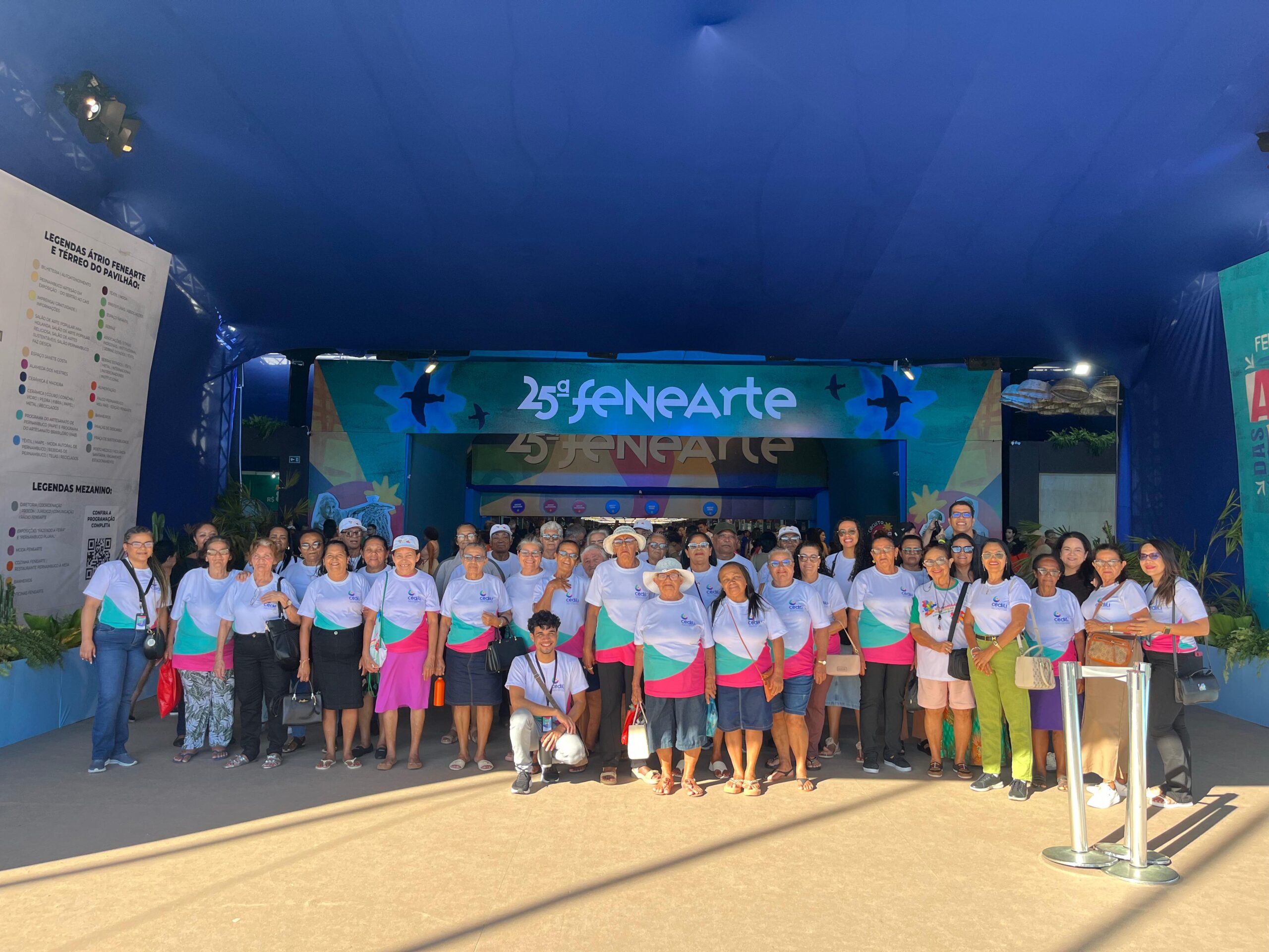 CEDILI realiza excursão para a 25ª FENEARTE, maior feira de artesanato da América Latina