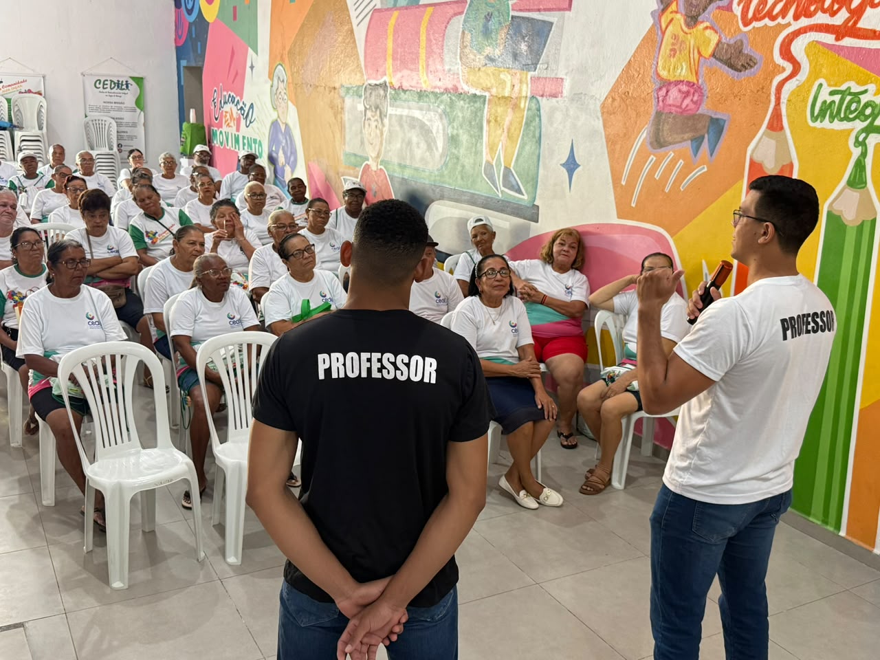 CEDILI promove oficina de defesa pessoal para fortalecer autonomia e segurança dos idosos